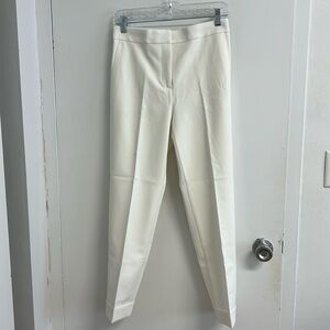 Ann Taylor NWT. High rise White Ankle pants. Size 0